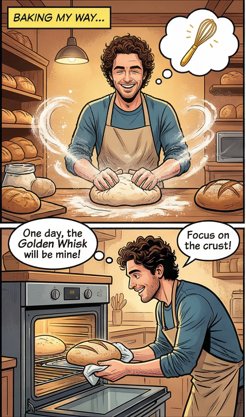 Golden Whisk Glory Page 1