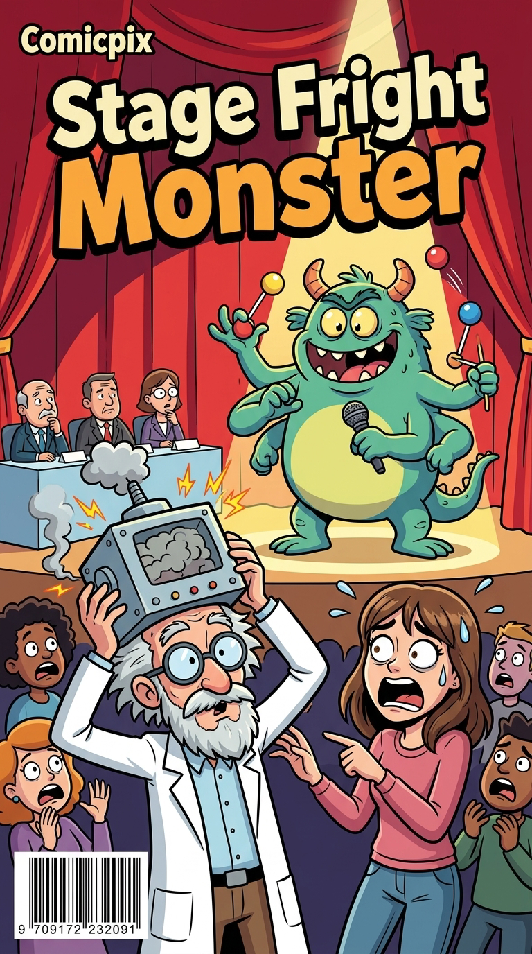 Stage Fright Monster Cover