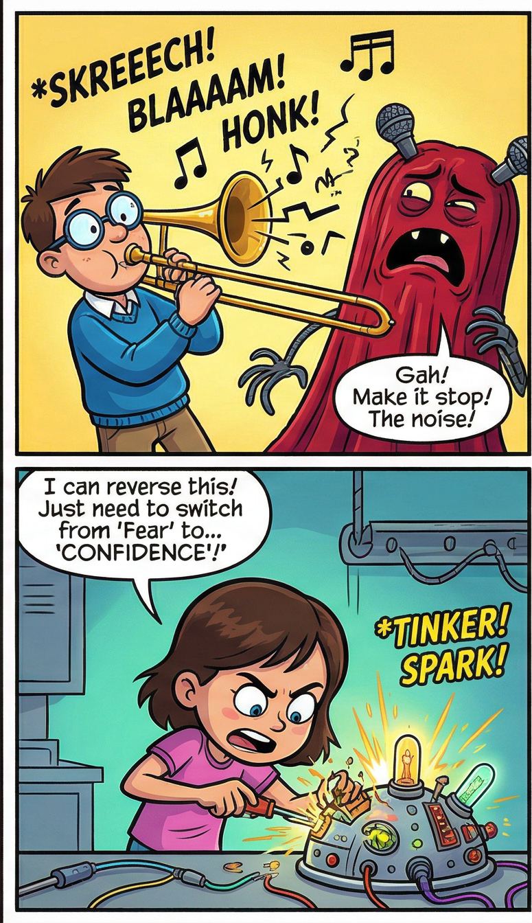 Stage Fright Monster Page 3