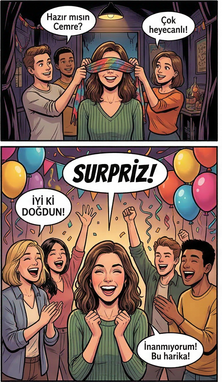 Sürpriz Kutlama Page 1