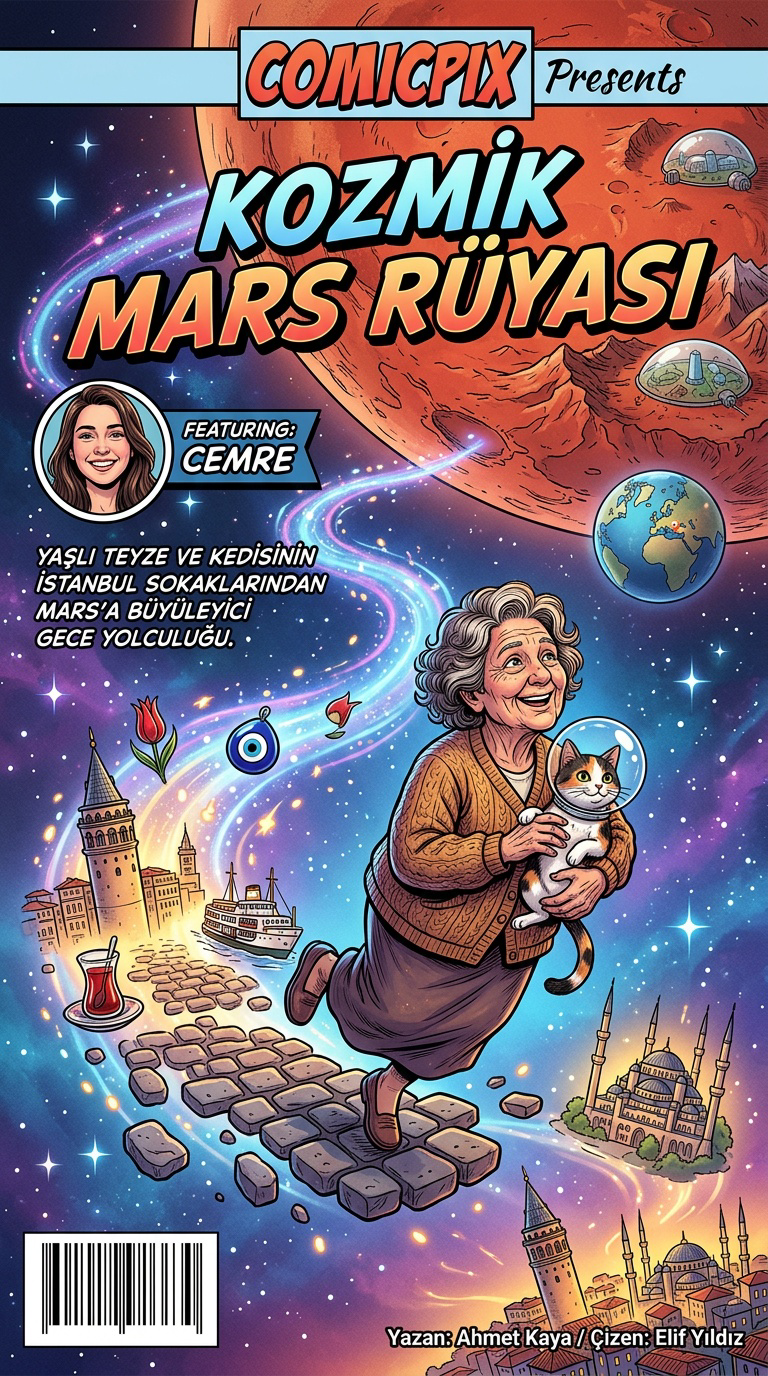 Kozmik Mars Rüyası Cover