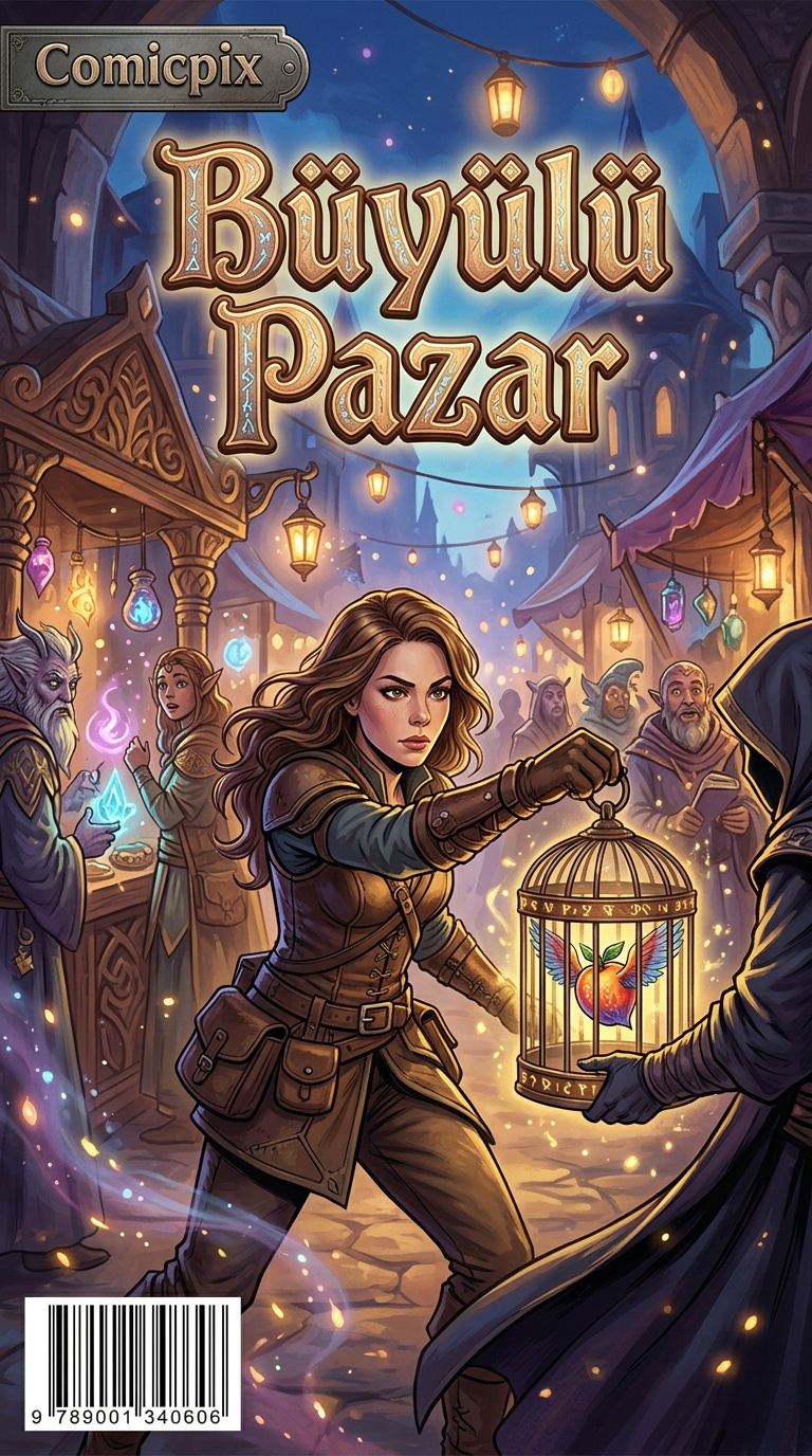 Büyülü Pazar Cover