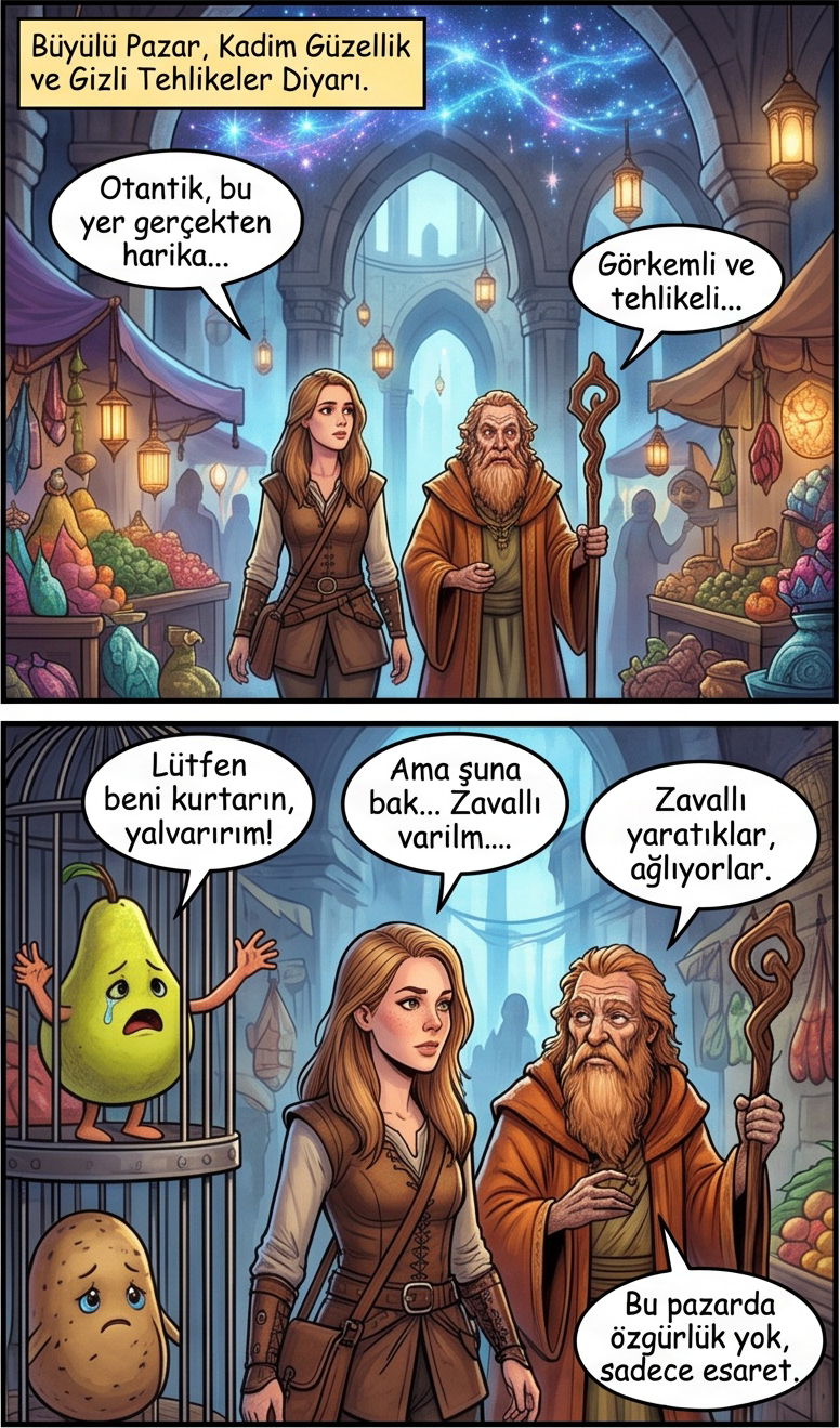 Büyülü Pazar Page 1