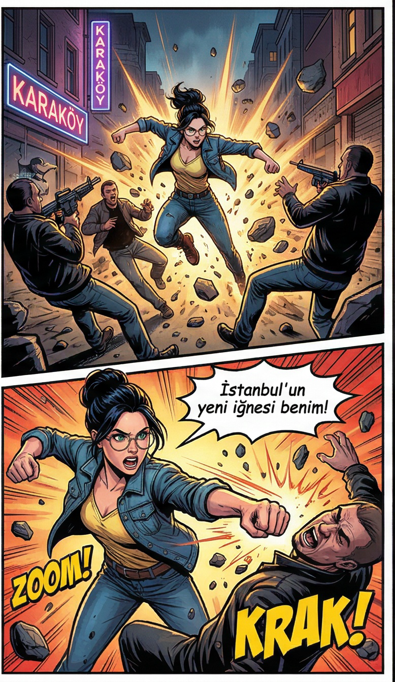 Sokakların İğnesi Page 3