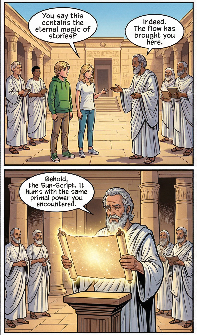 Glyphs of Time Page 5 locked preview