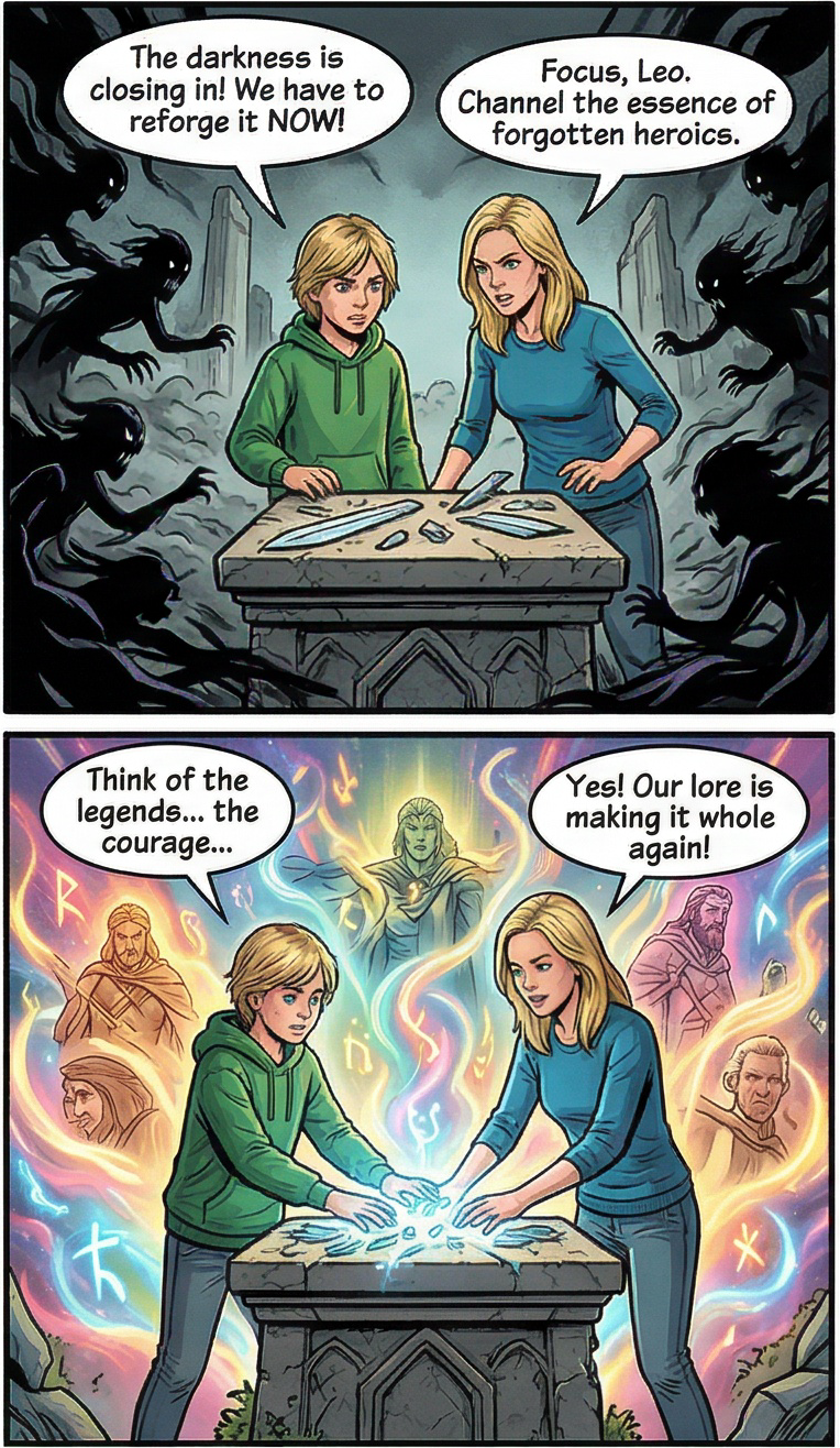 Glyphs of Time Page 21 locked preview