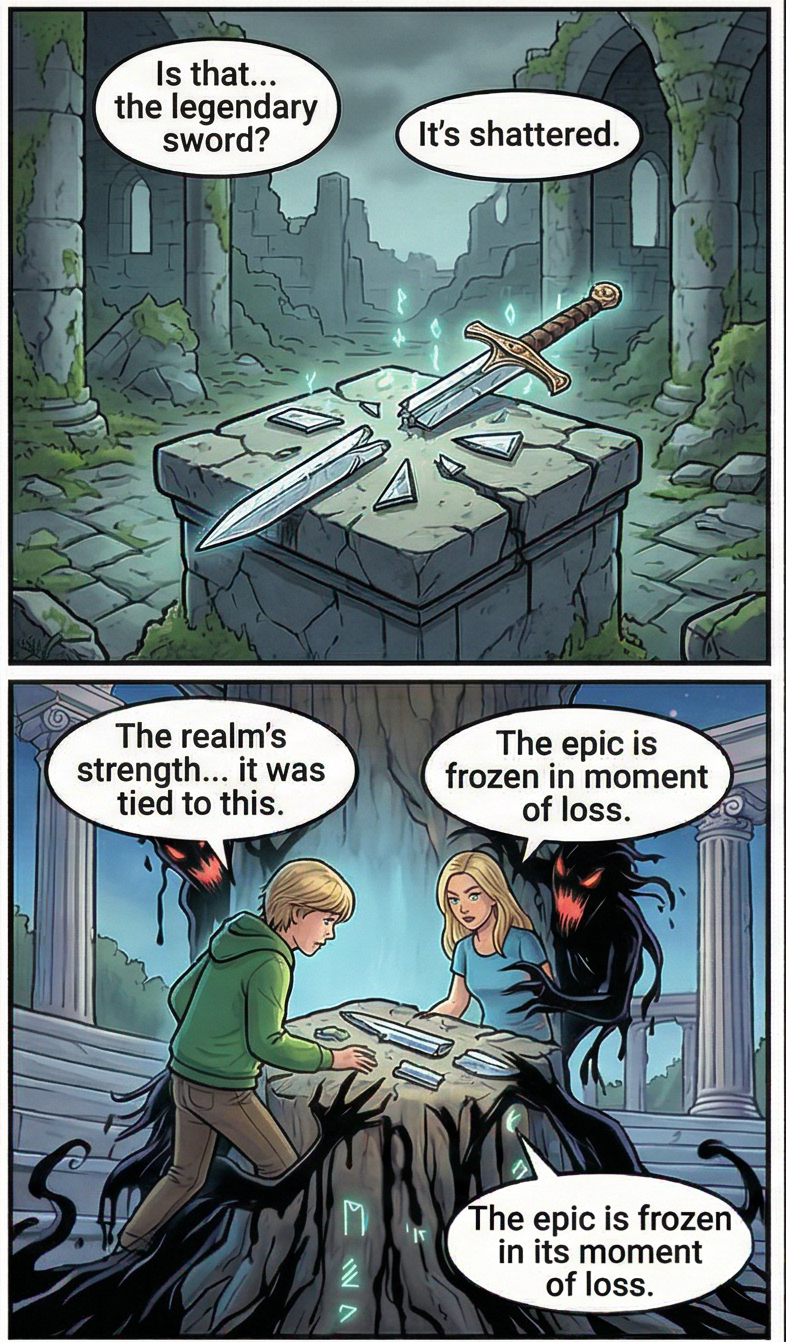 Glyphs of Time Page 19 locked preview